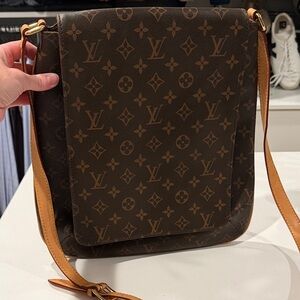 Louis Vuitton Monogram Brown Messenger Bag